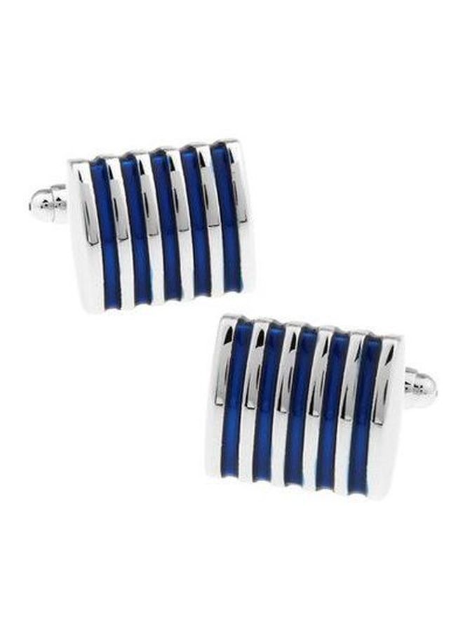 Generic - Striped Design Cufflinks - Image 1