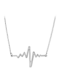 Alloy ECG Shaped Clavicle Chain Necklace - v1561817698/N24025842A_1