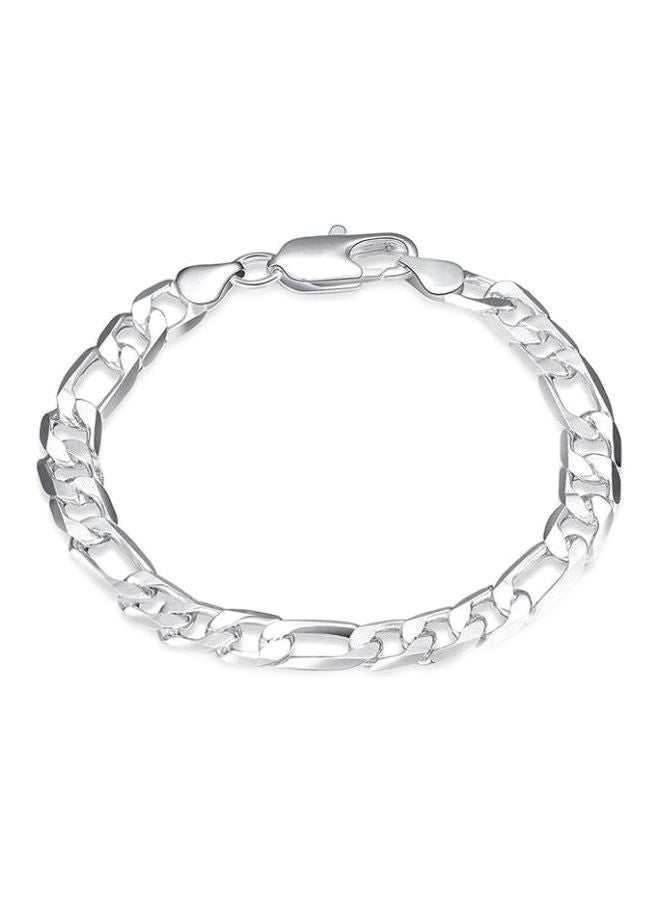 Silver Plated Chain Necklace - Image 1
