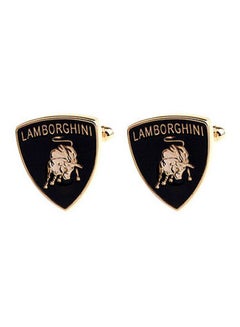 Lamborghini Logo Printed Alloy Cufflinks