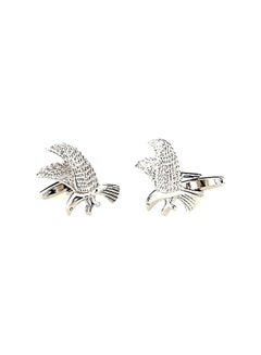 Copper Metal Plated Eagle Shaped Cufflinks