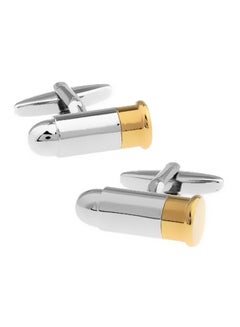 18K Gold Plated Bullets Designed Cufflinks