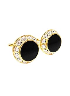 Opal Studded Copper Cufflinks