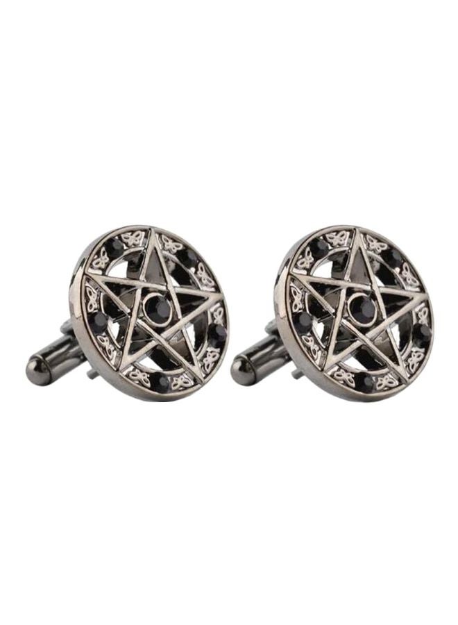 Generic - Pentagram Cufflinks - Image 1