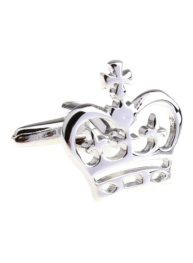 OKO Stainless Steel Crown Cufflinks 