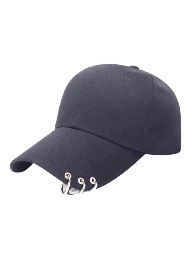 Snapback Baseball Cap Black  - Image 1