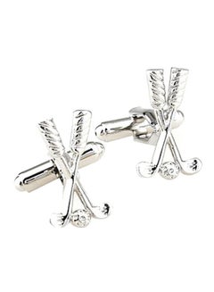 Stainless Steel Golf Cufflinks