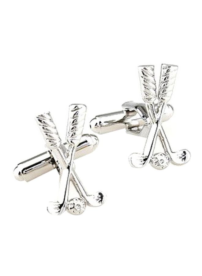 OKO - Stainless Steel Golf Cufflinks - Image 1