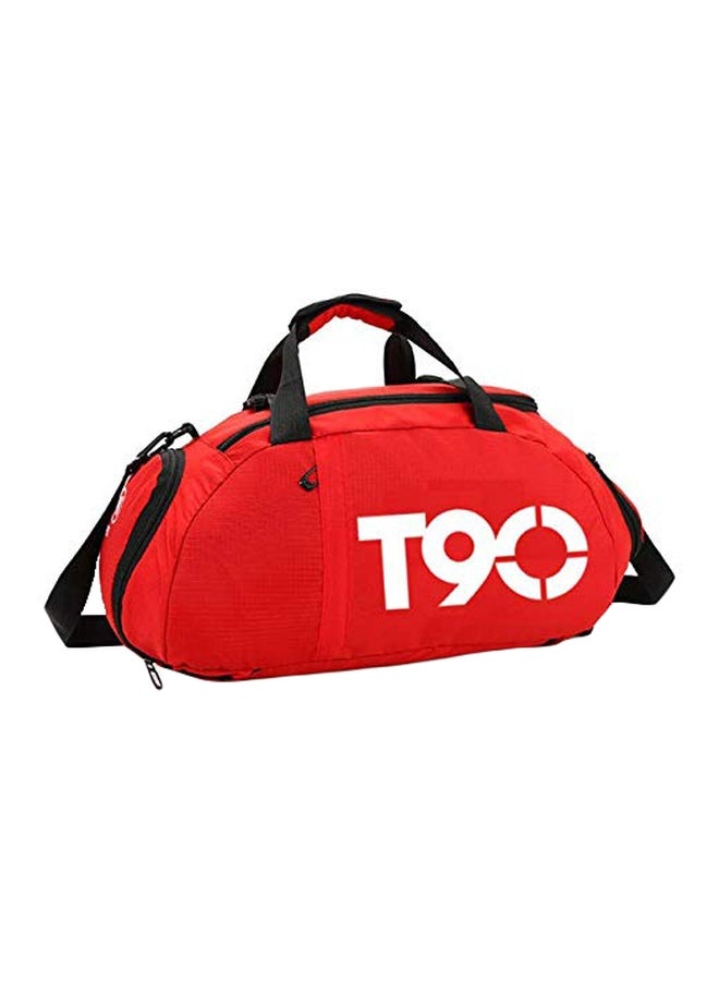 Generic Nylon Duffle Bag Red/Black  - Image 1
