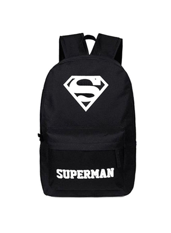 Superman Backpack 16.41-inch Black/White - Image 1