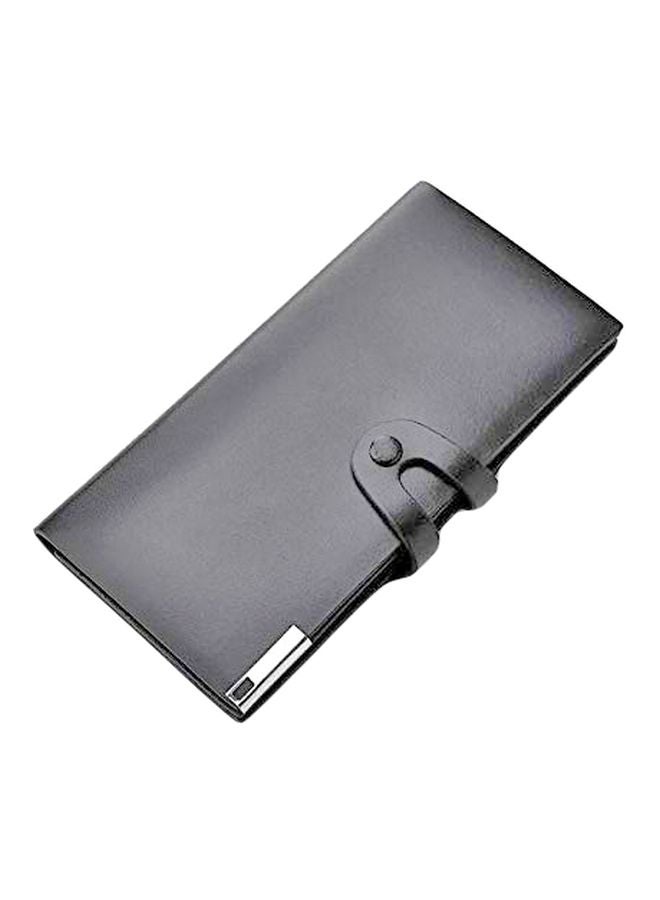 Generic - Leather Paragraph Wallet Black - Image 1