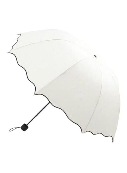 Folding Umbrella White/Black
