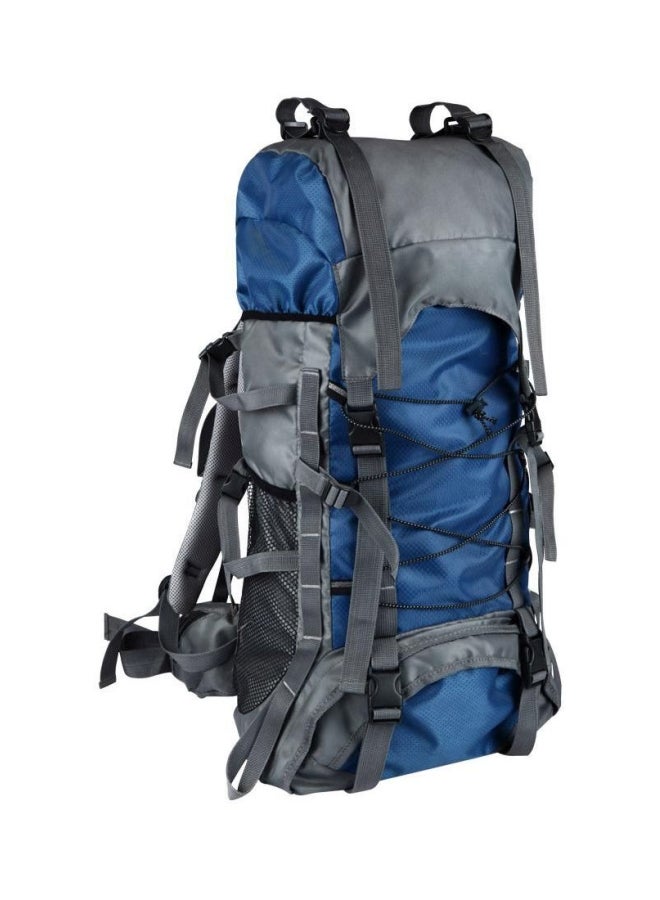 Waterproof Hiking Backpack Blue/Grey - Image 3