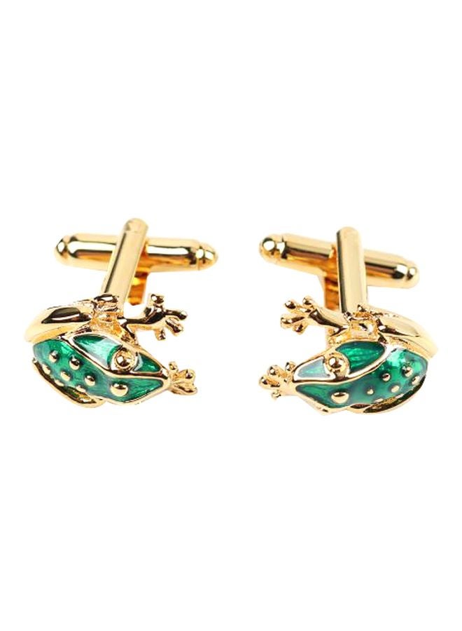 Generic - Personalized Frog Shaped Cufflinks - Image 1