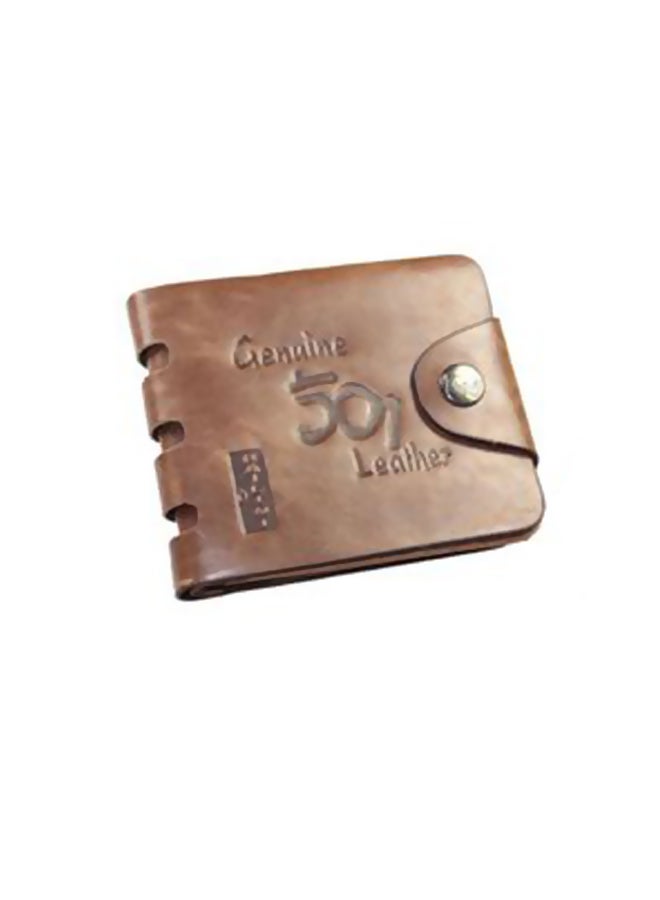 بايليني جلد طبيعي بني