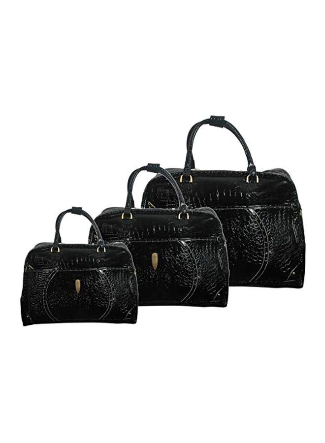 SUMMIT 3-Piece Handbag Set Black 
