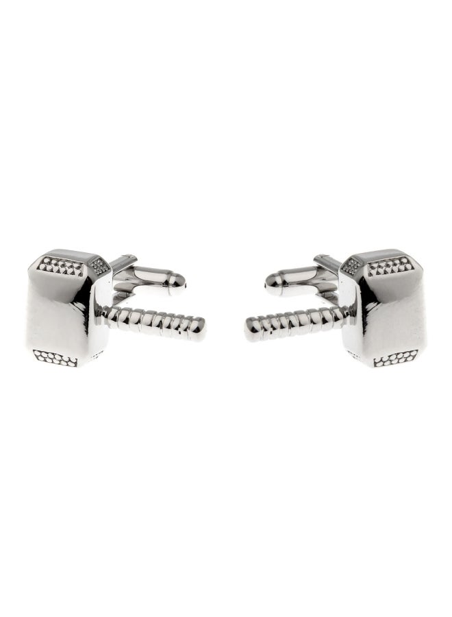 Alloy Superhero Series Quake Cufflinks  - Image 1