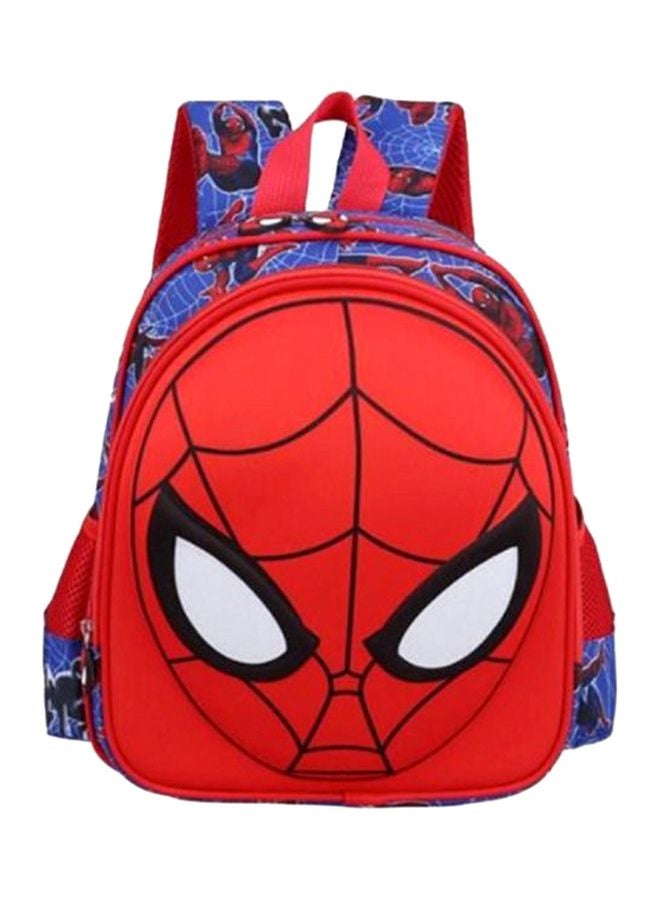 3D Spiderman Designed Backpack Red/Blue - Image 1