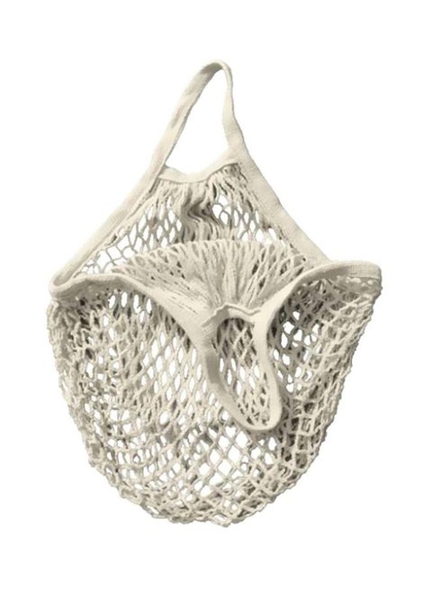 Mesh String Bag White