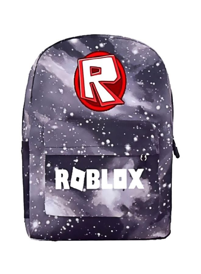 ROBLOX School Backpack Grey/Black
