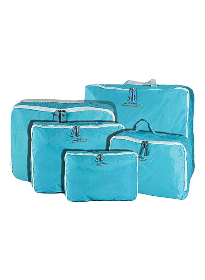 5-Piece Travel Bag Organizer Set Blue - v1561819121/N24394886A_1