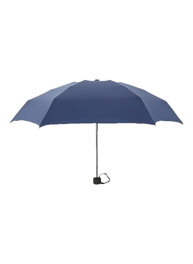 شمسية قابلة للطيّ مضادة للأشعة فوق البنفسجية أزرق / فضي - Image 1