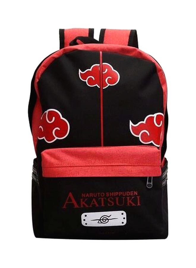 Anime Manga Shoulder Backpack Red/Black  - Image 1