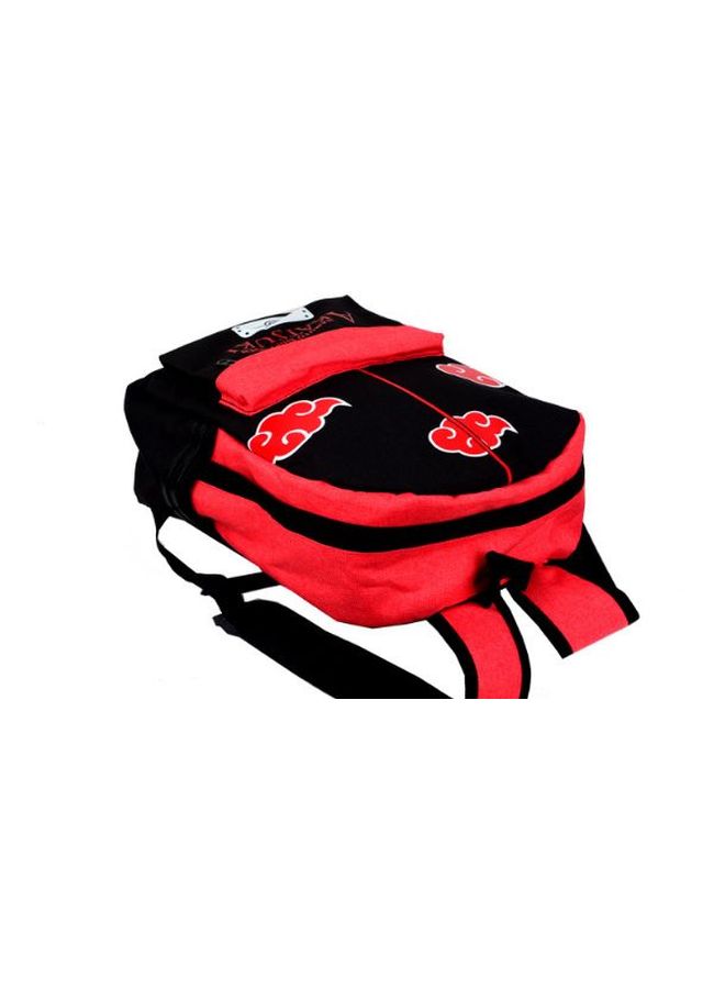 Anime Manga Shoulder Backpack Red/Black  - Image 2