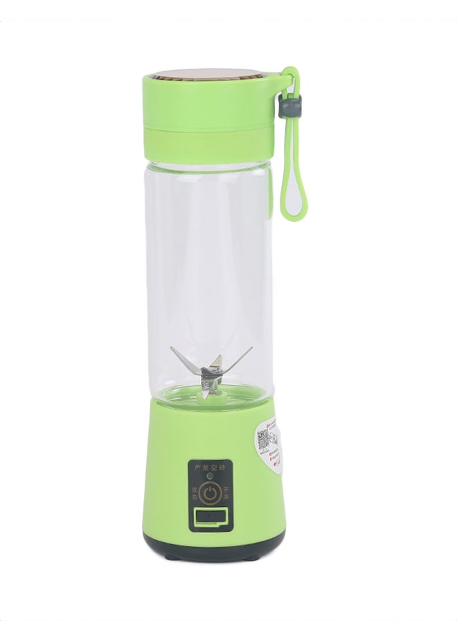 خلاط كهربائي وكوب عصر محمول 500 ml ALD-003 شفاف / أخضر  - Image 1