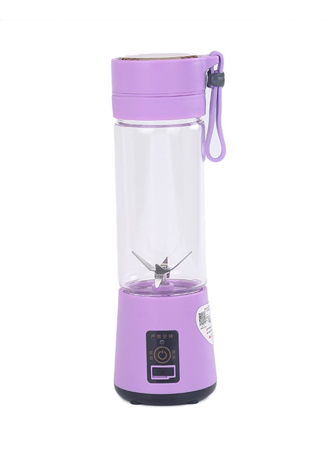 ماركة غير محددة - خلاط كهربائي وكوب عصر محمول 500.0 ml ALD-002 أرجواني/ شفاف - Image 1