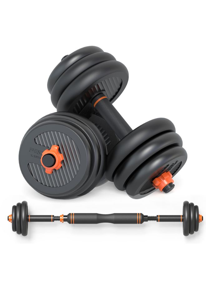فيد زوج من أسطوانة رفع الأثقال قابلة للإزالة 2 في 1 ودمبل 15كيلوجرام - Image 2
