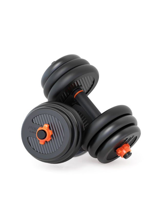 فيد زوج من أسطوانة رفع الأثقال قابلة للإزالة 2 في 1 ودمبل 15كيلوجرام - Image 1
