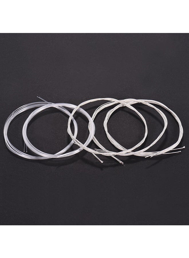 أليس طقم أوتار جيتار من النايلون مطلية بالفضة مكون من 5 قطع - Image 2