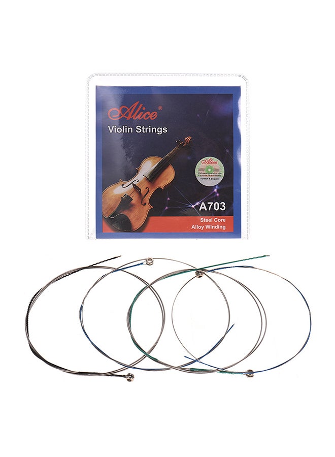 Alice 4-Piece Violin Strings - Image 1