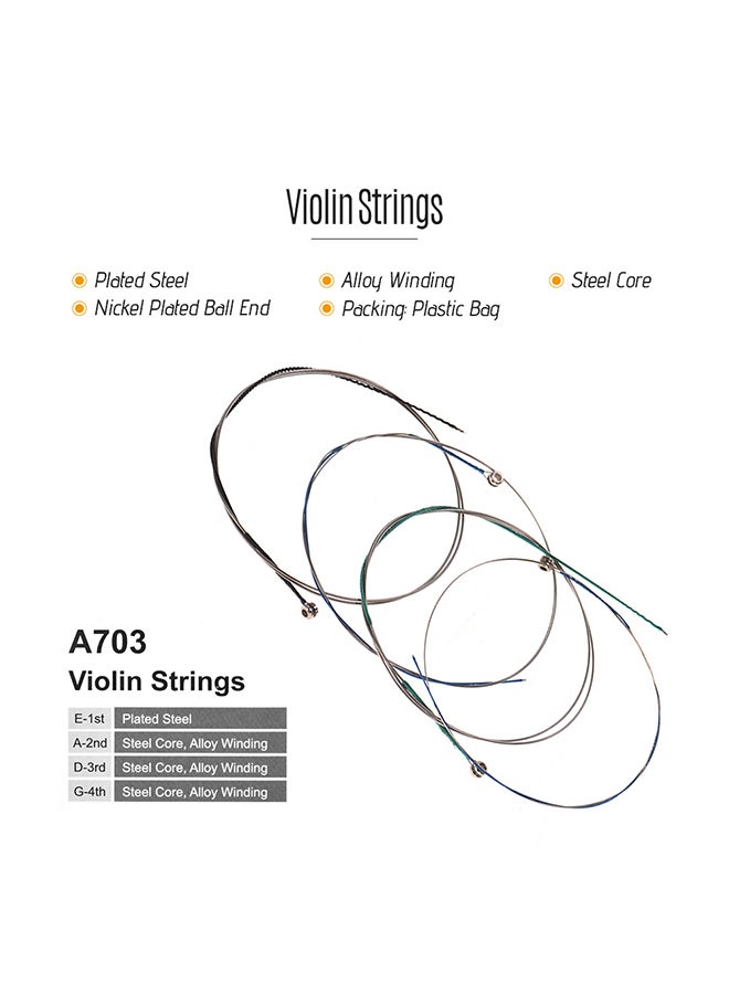 Alice 4-Piece Violin Strings - Image 3