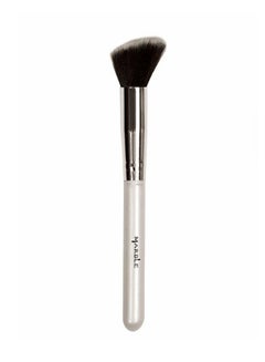 MARBLE Blush Face Makeup Brush White/Silver 