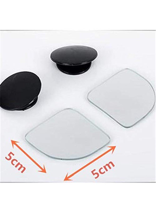 2-Piece 360 Degree Adjustable Car Rear View Mirror - Image 2