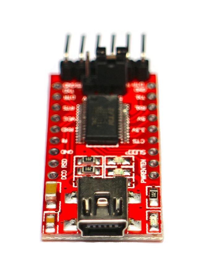 Vicactus - Serial Adapter Module For Arduino Mini Port Akurele 3.6x1.8x1centimeter Red - Image 1