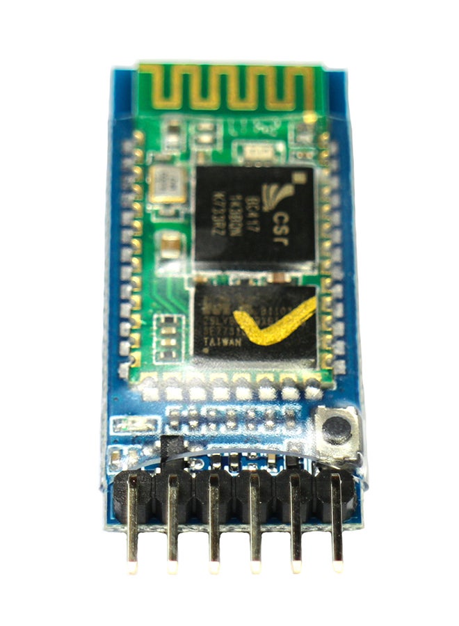 Wireless Bluetooth Master Slave Transceiver Module For Arduino 3.7x1.7x0.5cm Blue