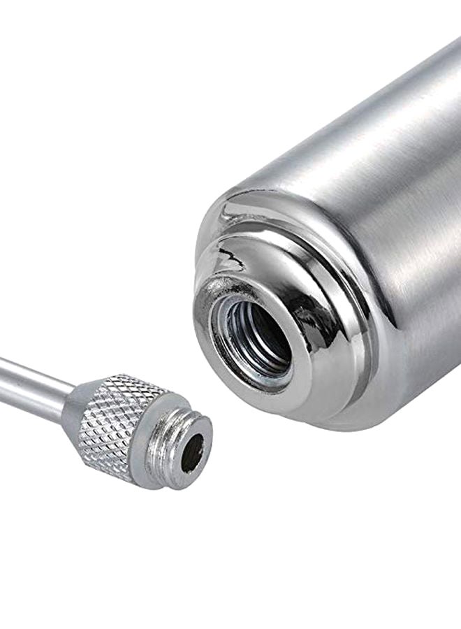 10-Piecemeat Injector Syringe With Needle Kit Silver 6.5inch - Image 2