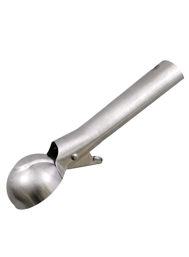 Generic - Easy Trigger Ice Cream Scoop With Bottle Opener Silver - Image 1