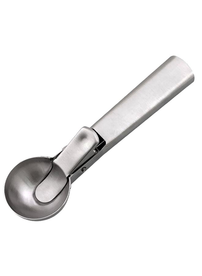 Generic - Easy Trigger Ice Cream Scoop With Bottle Opener Silver - Image 1