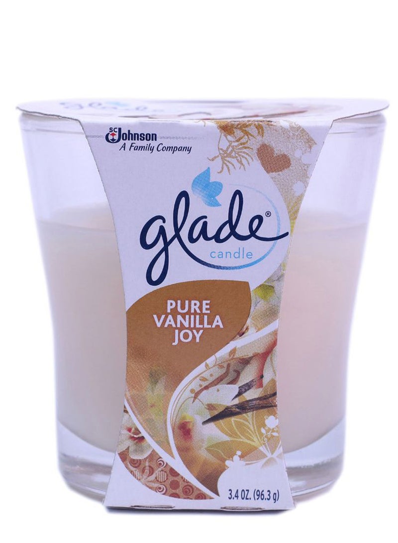 جليد لعبة شمع برائحة الفانيليا النقية أوف وايت