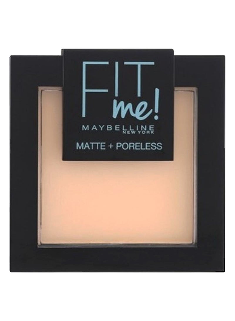 MAYBELLINE NEW YORK Fit Me Matte + Poreless Foundation Powder 105 Natural Ivory