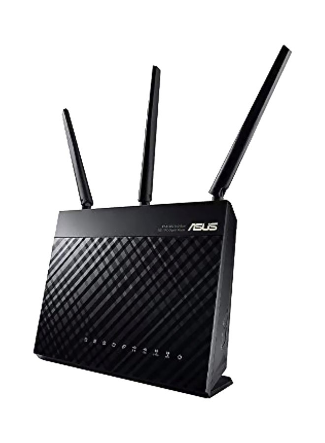 ASUS - RT-AC68U Wireless-AC1900 Dual-Band Gigabit Router Black - Image 1