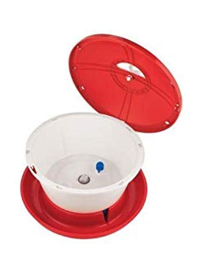 NOVITAL - Chicken Drinker Red/White 6Liters - Image 1