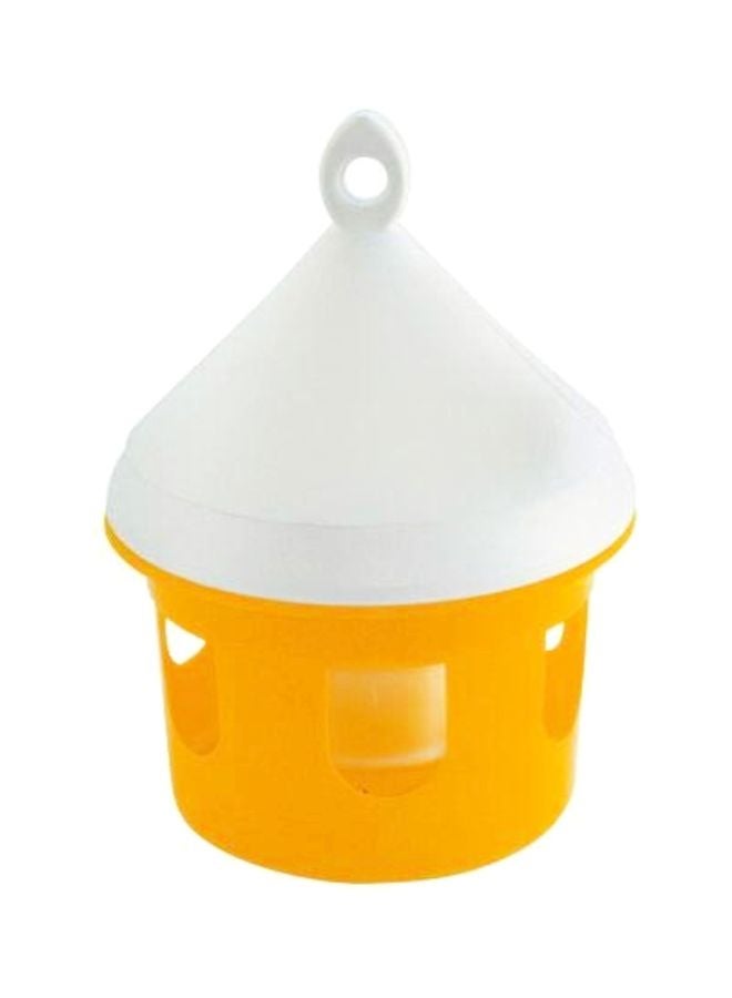 NOVITAL Pigeon And Hen Feeder Yellow/White 3Liters