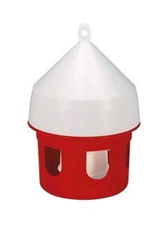 NOVITAL Pigeon And Hen Feeder Red/White 8Liters  - Image 1