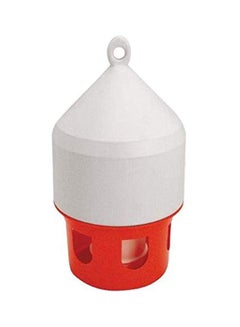 NOVITAL Pigeon And Hen Feeder Red/White 8Liters  - Image 2