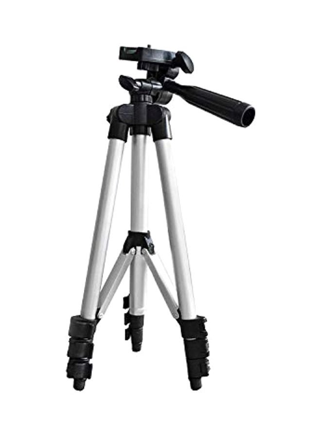 حامل ثلاثي القوائم قابل للتعديل أسود/فضي - Image 1